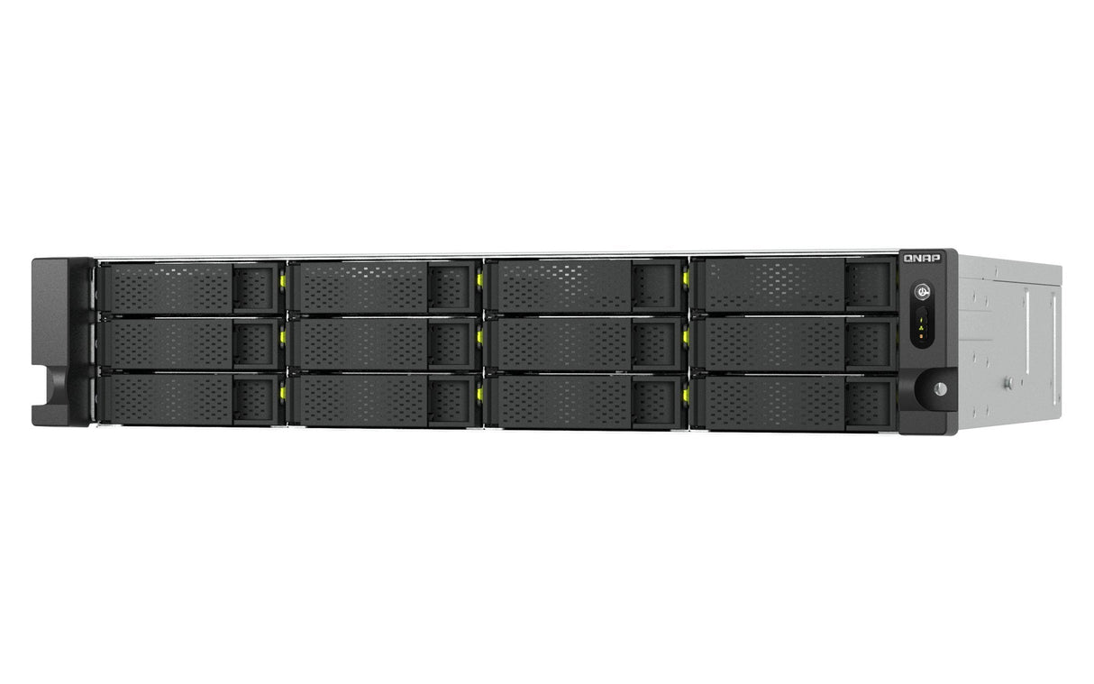 Qnap Ts-H1465u Servidor Nas 12 Compartimentos Sata 6gb/S Ram 16 Gb Gigabit Ethernet / 2.5 Gigabit Ethernet / 10 Gigabit Ethernet