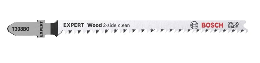 Hoja De Sierra De Calar Expert T 308 Bo ''Wood 2-Side Clean'', 25 Piezas