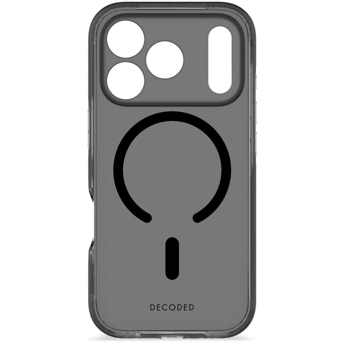 EAN 8721145009094 - Decoded D26IPO17PBCT2FK funda para teléfono móvil 16 cm (6.3") Negro, Transparente imagen 1