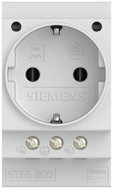 Siemens Schuko-Steckdose 16a 5te6800 N.Din Vde0620 F.Verteilereinbau