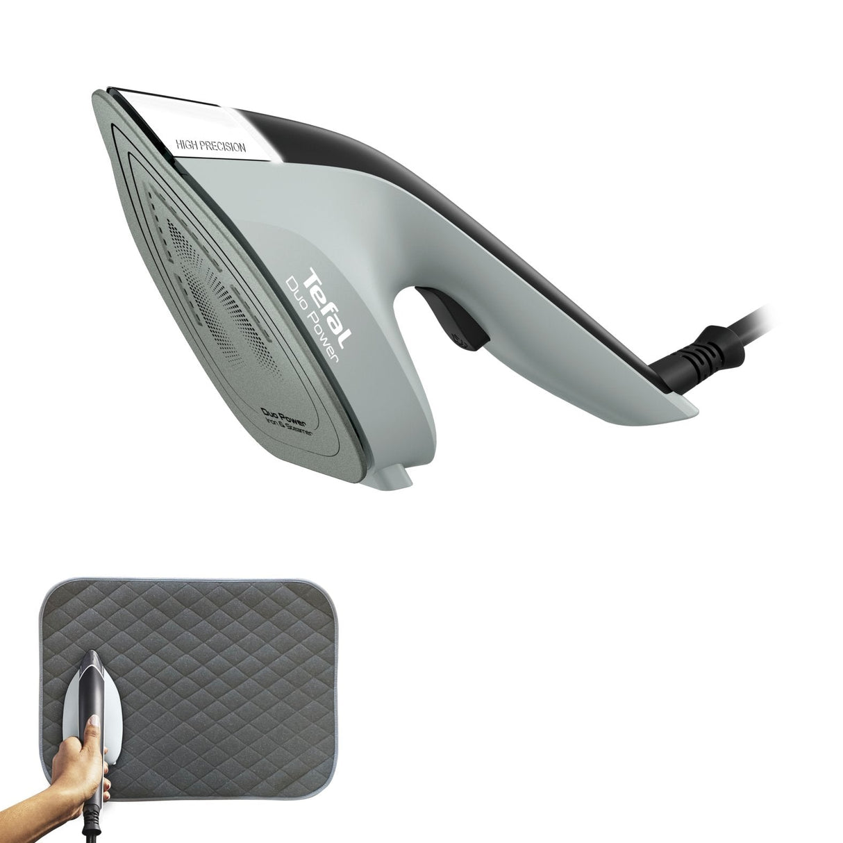 Tefal Jf4031e0 2-In-1 Vertical Steam Iron, Verde & Black