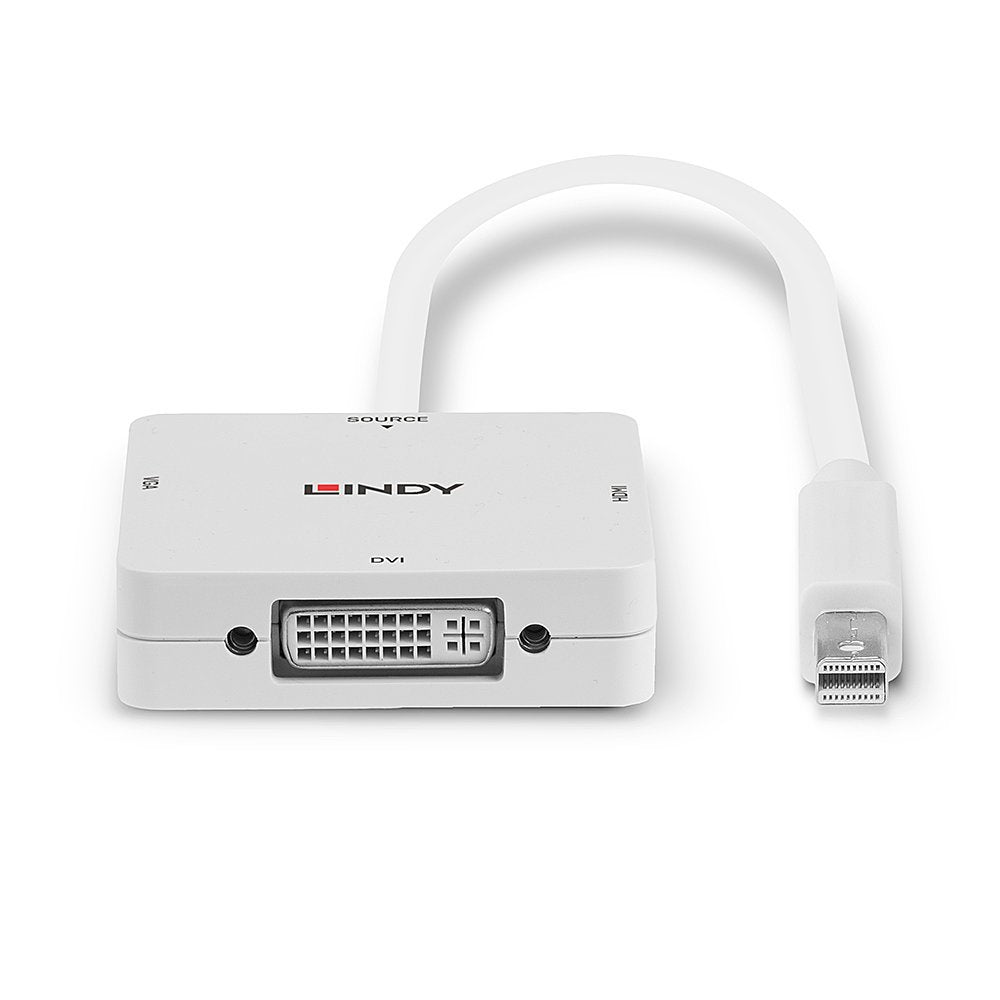 Lindy Adaptador Mini Displayport A Hdmi 4k30/Dvi/Vga