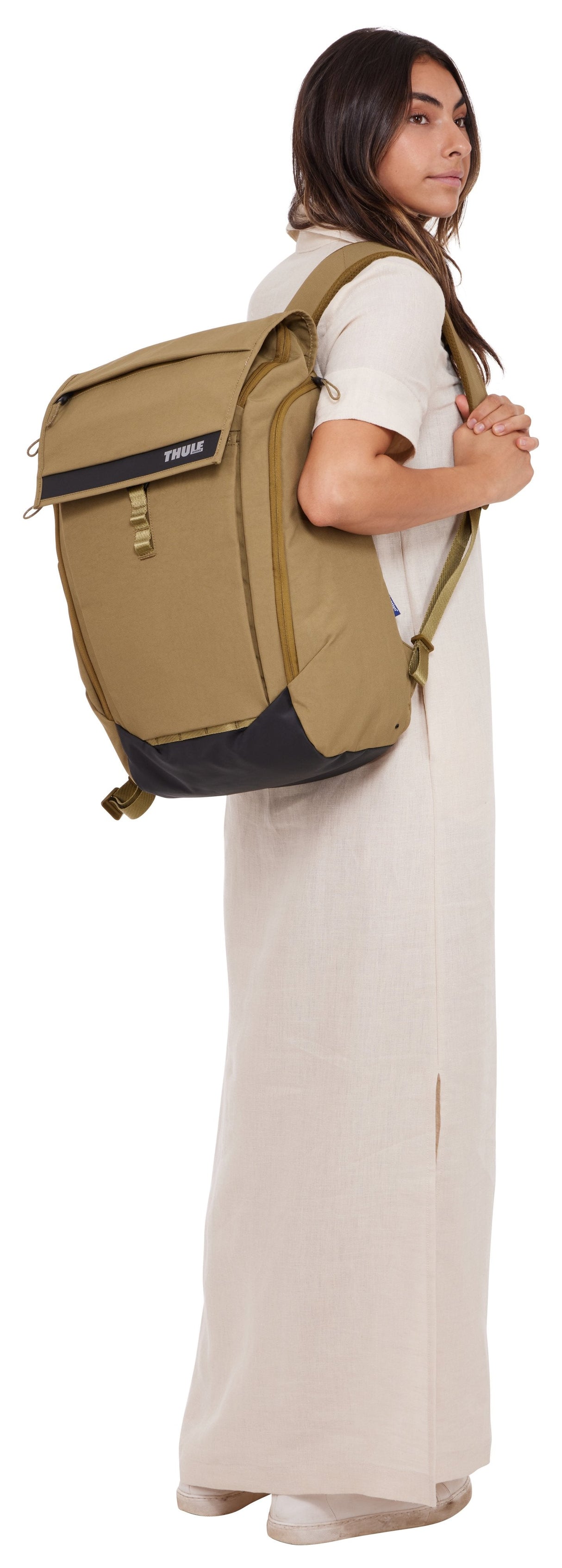 Mochila Thule Paramount Parabp3216 Nutria  Informal Caqui Nylon, Poliéster