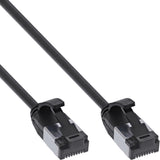 Inline® Cable De Red Slim, U/Ftp, Cat.8.1, Tpe Halogen-Free, Negro 3m