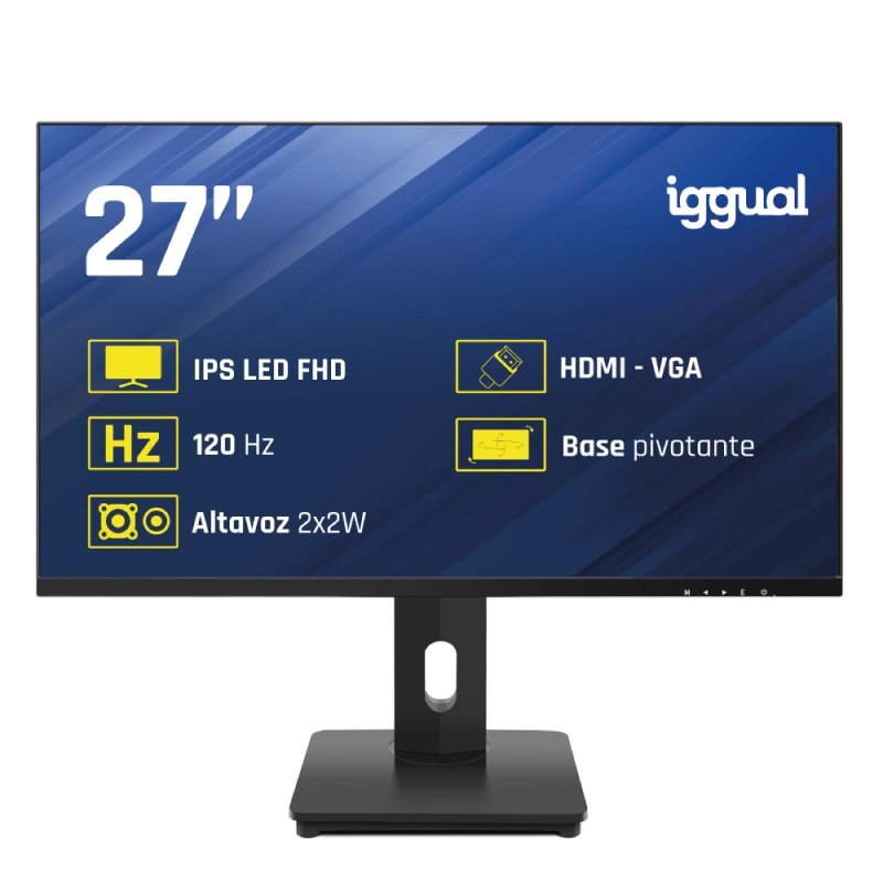 EAN 8435364319819 - iggual ML27FA pantalla para PC 68,6 cm (27") 1920 x 1080 Pixeles Full HD LED Negro imagen 2