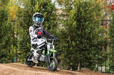 Moto Para Niños Motor Eléctrico Razor Sx350 Dirt - Verde