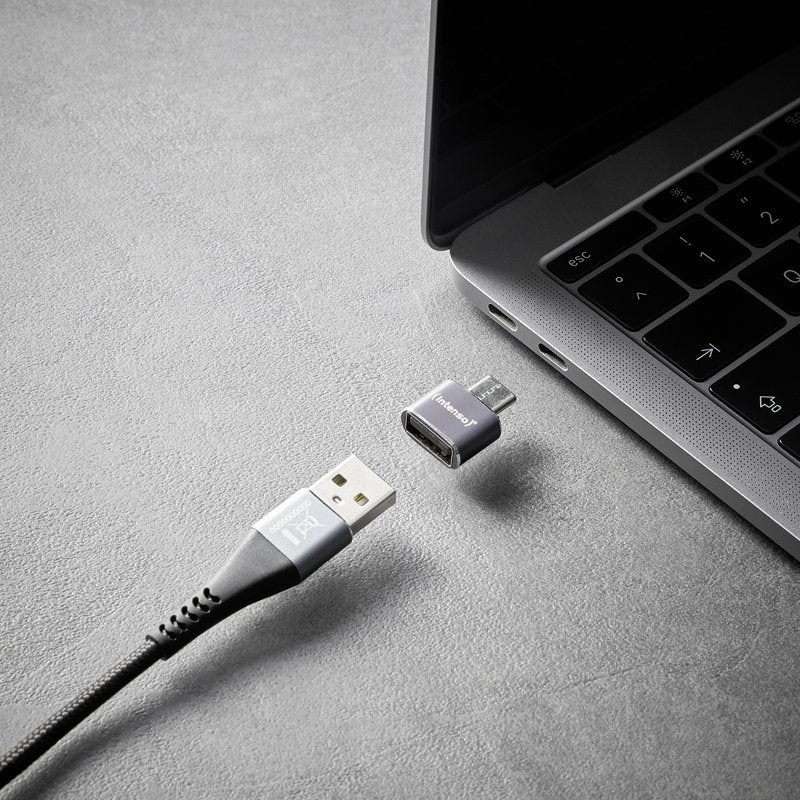 Intenso 3-Pack Usb Adaptador Mix Usb-C A Micro Mix480 Aluminiu