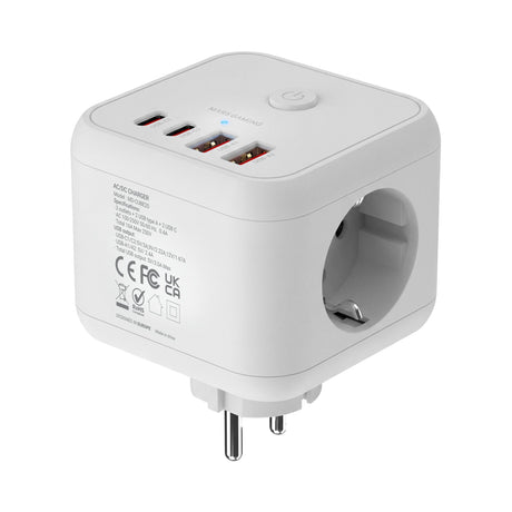 EAN 8435693114062 - Mars Gaming MDCUBE20W cargador de dispositivo móvil Blanco imagen 3
