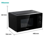 EAN 3838782611438 - Hisense H20MOBP1 microondas Negro Solo microondas Encimera 20 L 700 W imagen 9