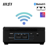 Msi Cubi N Adl-007de Intel N100 4gb 128gb Negro W11p