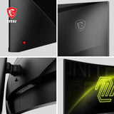 Msi Mag 345cqrde, Monitor Gaming 86 Cm 34", Negro, Uwqhd, Va, Curvo, Ai-Vision, Panel 180hz 9s6-3dd14h-003