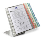 Durable Function Table - Displaytafelsystem - 20 Compartimentos - Para A4 - Azul, Amarillo, Rojo, Verde (Paquete De 20)