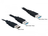 EAN 4043619829088 - DeLOCK 82908 cable USB USB 3.2 Gen 1 (3.1 Gen 1) 0,6 m 2 x USB A USB A Negro imagen 1