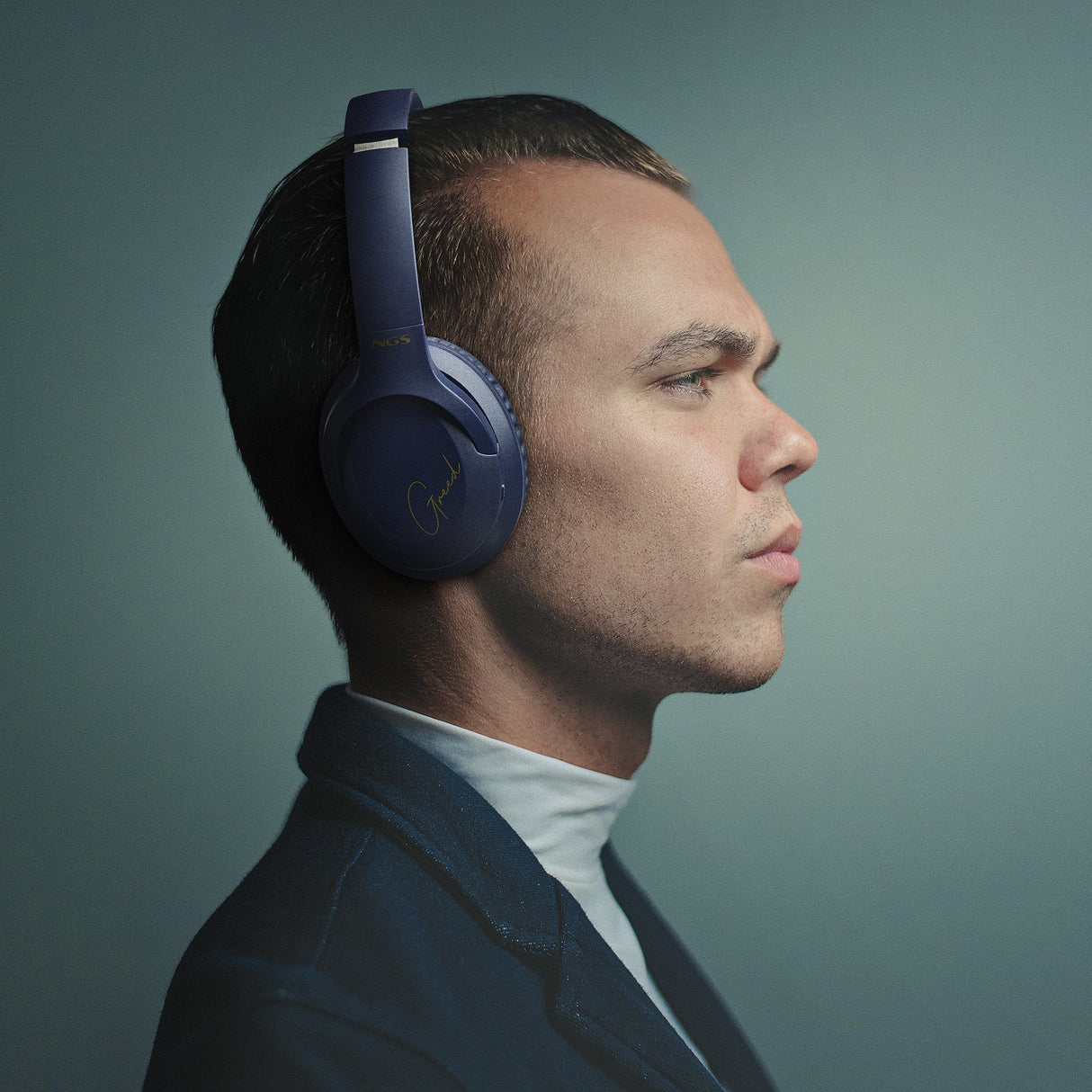 Auriculares Inalámbricos Ngs Artica Greed Con Micrófono Bluetooth Azul