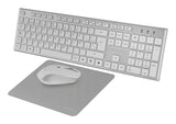 EAN 8435693112143 - Tacens 6ZENITHWES teclado Ratón incluido Hogar / Oficina RF inalámbrico QWERTY Español Plata, Blanco imagen 3