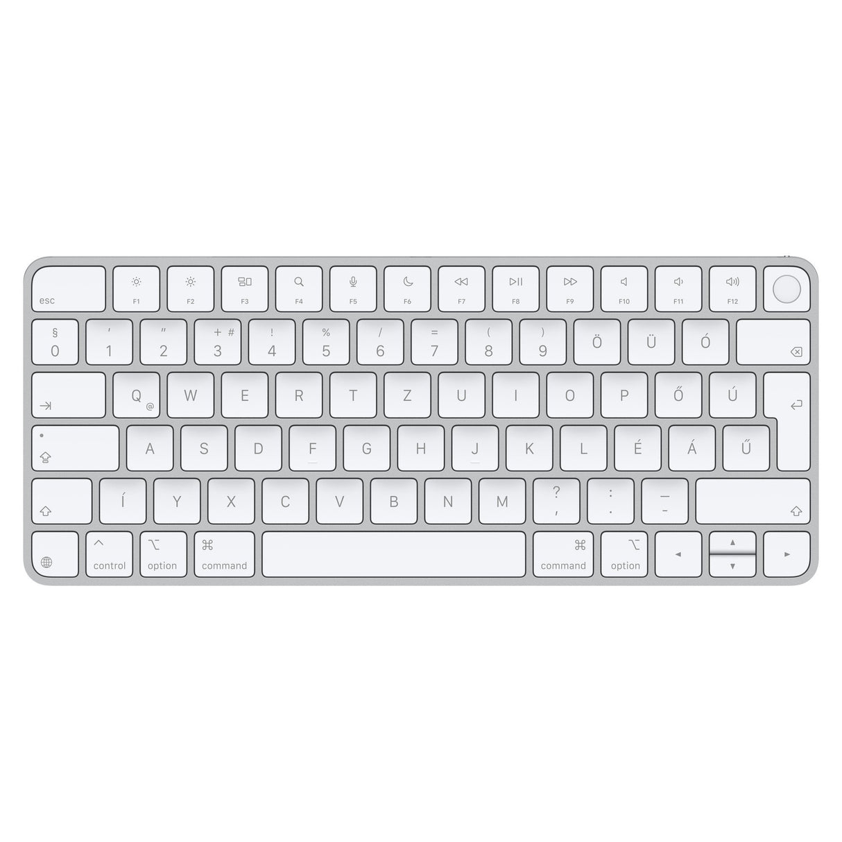 EAN 0195949633836 - Apple MXCK3MG/A teclado Universal USB + Bluetooth QWERTZ Húngaro Plata, Blanco imagen 1