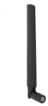 Delock 5g Lte Antenne Sma Stecker -3.3-1.3dbi Omnidirektional Mit Kippgelenk Schwarz