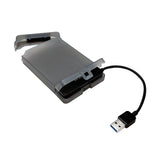 Logilink Au0037 Caja Para Disco Duro Externo 2.5" Carcasa De Disco Duro/Ssd Gris