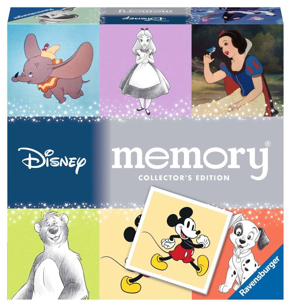 Memoria Del Coleccionista De Ravensburger Walt Disney, Juego De Memoria 27378