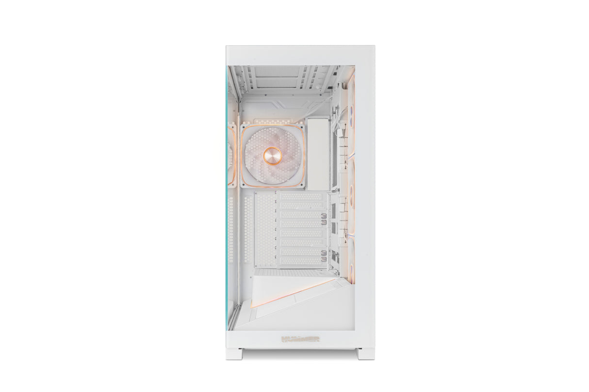 Caja Pc Gaming Semitorre Nox Hummer Blade Blanca