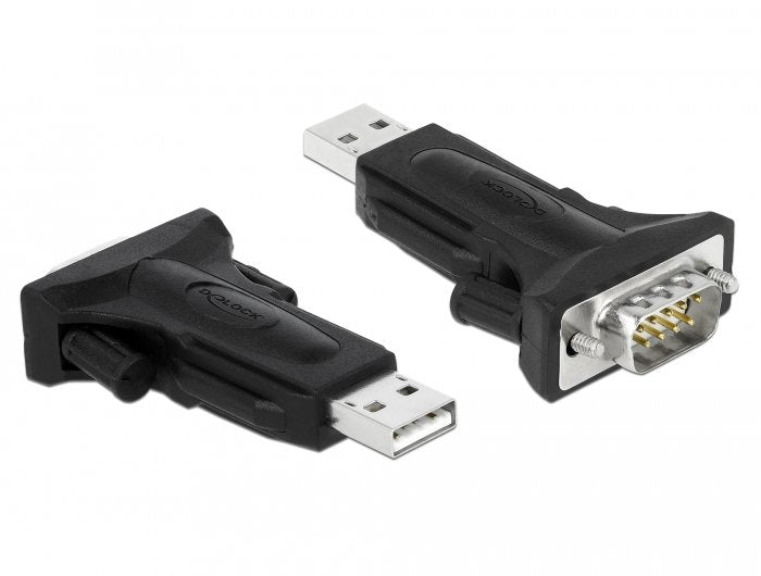 Delock Adapter Usb 2.0 Typ-A Stecker Zu 1 X Seriell Rs-422 485 Db9