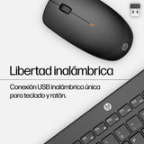 EAN 0195122118709 - HP 230 Wireless Mouse and Keyboard Combo teclado Ratón incluido Oficina RF inalámbrico Negro imagen 4
