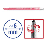 Staedtler Noris 221 Pack De 12 Ceras Giratorias - Diametro 6mm - Resistencia A La Rotura - Colorantes Alimenticios -