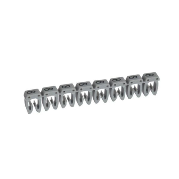Legrand 038218 Kennzeichnungssystem Cab3 0,5-1,5qmm Ziffer:8 Grau