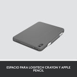Logitech Rugged Folio Grafito Smart Connector Qwerty Español