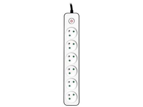 EAN 5907512863268 - Tracer Zebra Negro, Blanco 6 salidas AC 1,5 m imagen 2
