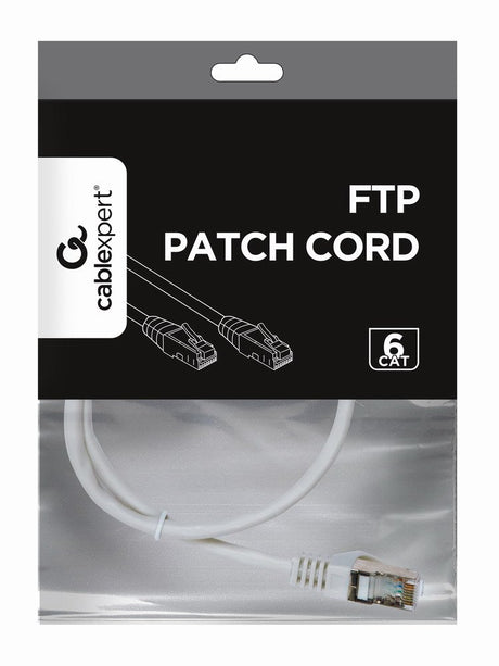 EAN 8716309101585 - Gembird PP6-0.5M/W cable de red Blanco 0,5 m Cat6 F/UTP (FTP) imagen 4