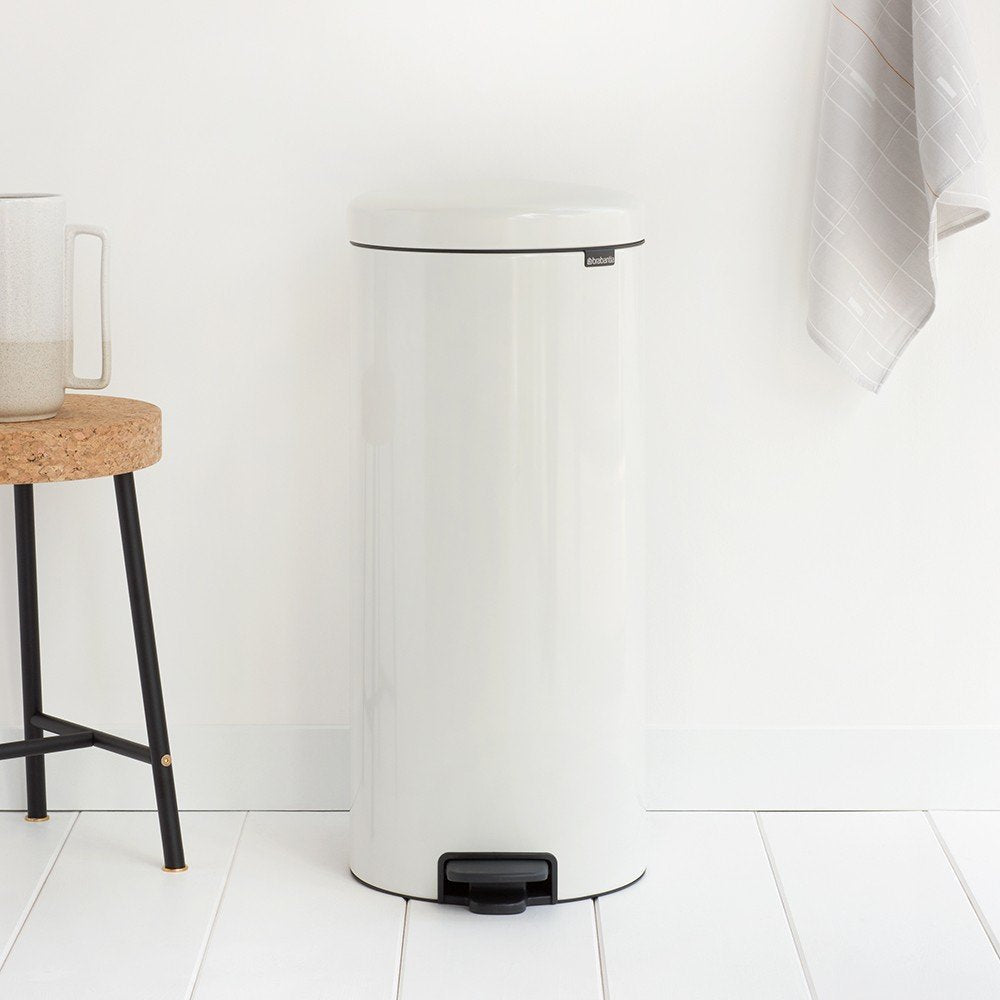 Brabantia Pedal Bin Newicon 30,0 L White