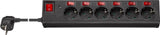 EAN 4040849725678 - Goobay 72567 limitador de tensión Negro 6 salidas AC 230 V 1,5 m imagen 1