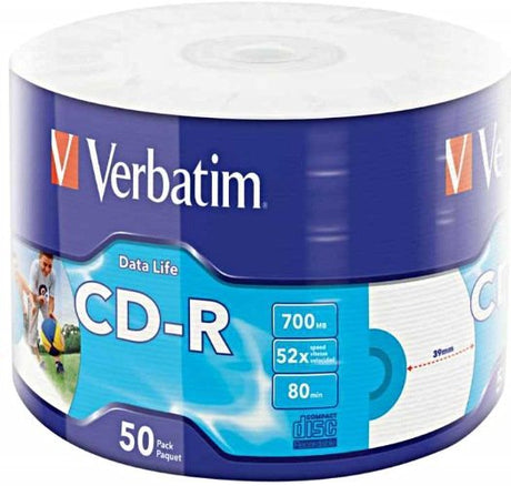 EAN 0023942437949 - Verbatim 50x CD-R 700 MB 52x 50 pieza(s) imagen 1