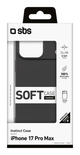 Sbs Instinct Cover Iphone 17 Pro Max Schwarz