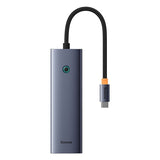 EAN 6932172630744 - Baseus ULTRAJOY 7 İN 1 MULTİFONKSİYONEL HUB ADAPTÖR-UZAY GRİ base para portátil y replicador de puertos A imagen 1