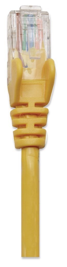 EAN 0766623325974 - Intellinet RJ-45 M/M, 10m cable de red Amarillo Cat5e U/UTP (UTP) imagen 3