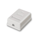 Aisens Roseta De Superficie Rj45 Cat.6 Ftp 1 Toma - Blanco