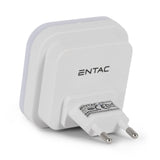 Entac Nachtlicht 0.5w Quadrat. Ww Blanco Dämmerungssensor