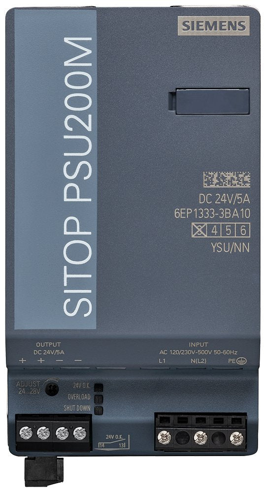 Siemens 6ep13333ba10 Sitop Psu200m 5a Geregelte Stromversorgung