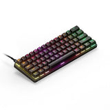 Teclado Inglés Steelseries Apex 9 Mini Teclado Usb Qwerty Inglés De Ee. Uu. Negro