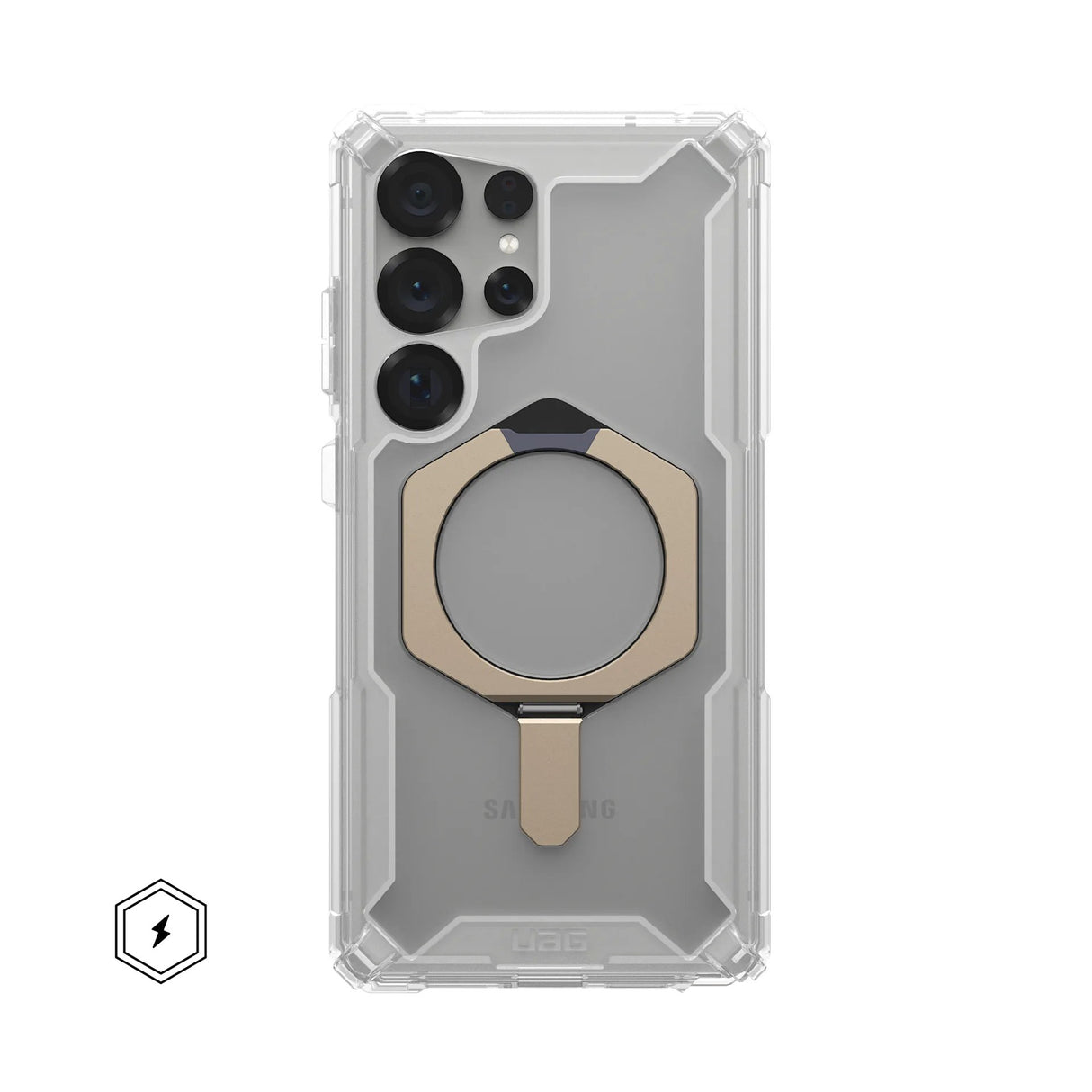EAN 0840283918483 - Urban Armor Gear Plasma XTE funda para teléfono móvil 17,3 cm (6.8") Titanio, Transparente imagen 2