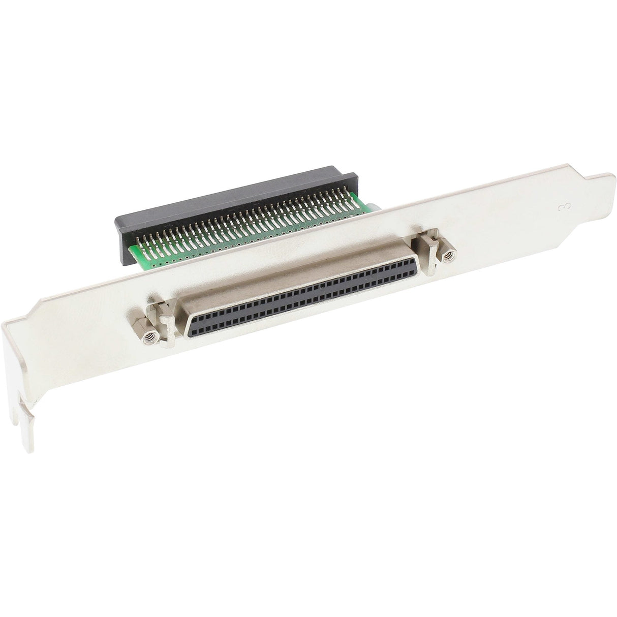 Inline® Scsi Iii U320 Slot Bracket 68 Pin Mini Sub-D Hembra A Hembra Interior A Exterior