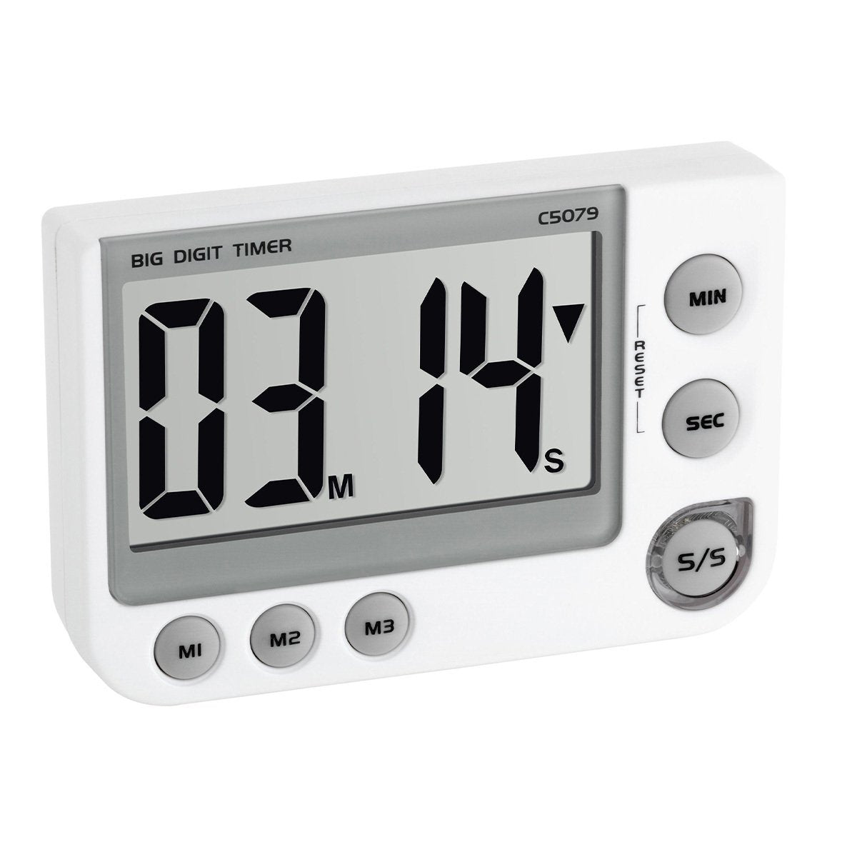Tfa-Dostmann 38.2024 Temporizador De Cocina Digital Para Cocina Blanco