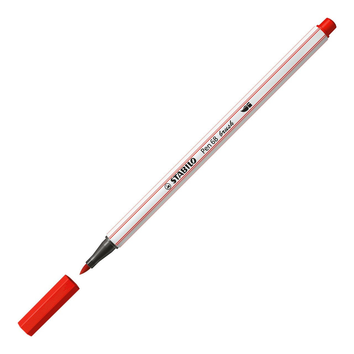 Stabilo Rotuladores Pen 68 Brush Estuche De Plástico 6 C/Surtidos