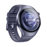 Smartwatch Huawei Watch 5 (46mm), Fluorelastomer Purple Azul Strap, Titanium Body, Rates-L39l