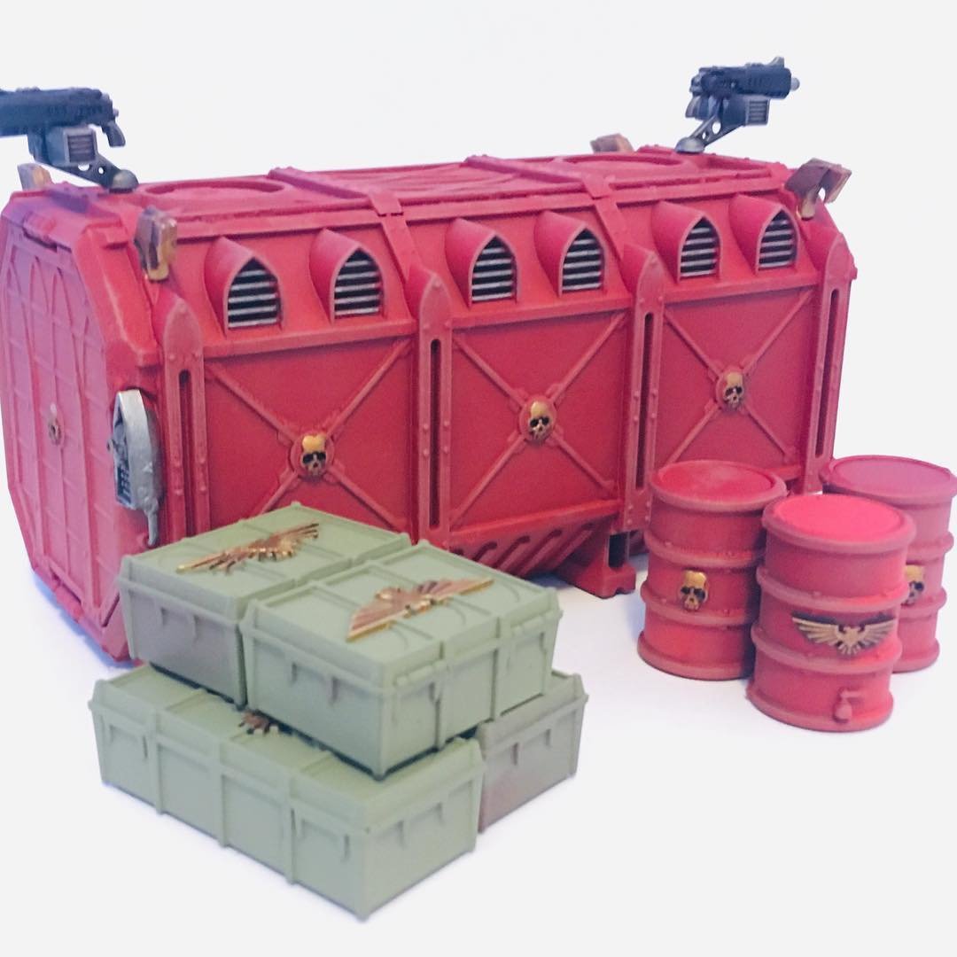 Warhammer 40k - Kampfzone Manufactorum: Gepanzerte Munitorum-Container