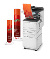Impresora Oki Multifuncion Mc853dnct Fax Ethernet Mc853dnct Led 1200 X 600 Dpi 23 Ppm A3