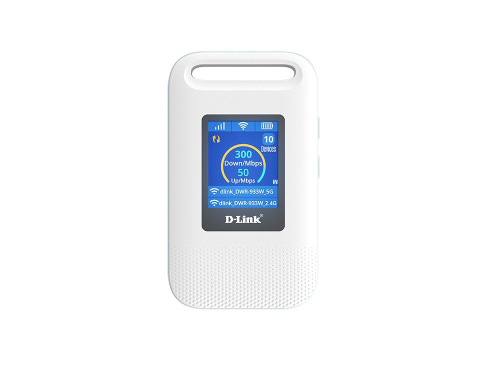 D-Link Hotspot Mobile Sur Batería 4g Lte Cat. 6 Ax600 Con Pantalla Lcd