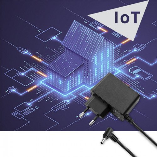 Cargador Qoltec 10.5w | 5v | 2.1a | 3,5*1,35